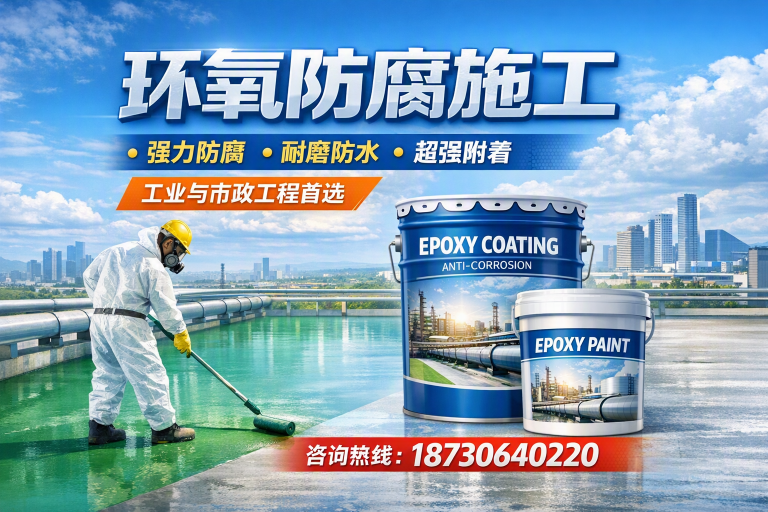 在 莆田 进行环氧防腐施工的注意事项